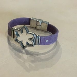 Napa flat leather bracelet